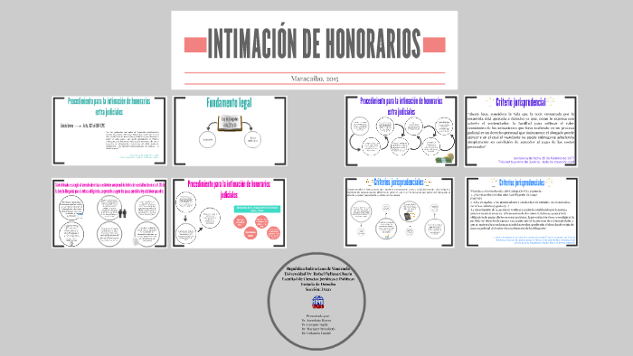 IntimaciÓn De Honorarios By Tiany Barreto 3933