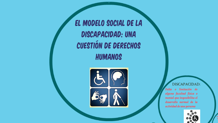 El modelo social de la discapacidad: una cuestión de Derecho by Leidy  Hernández