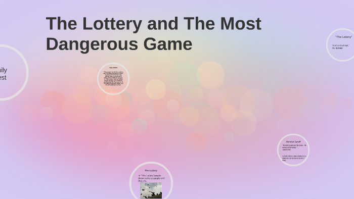 compare and contrast the lottery and the most dangerous game