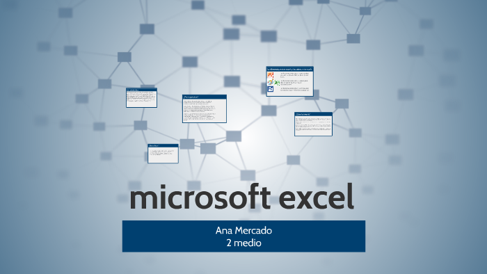 microsoft excel by ana belen mercado on Prezi