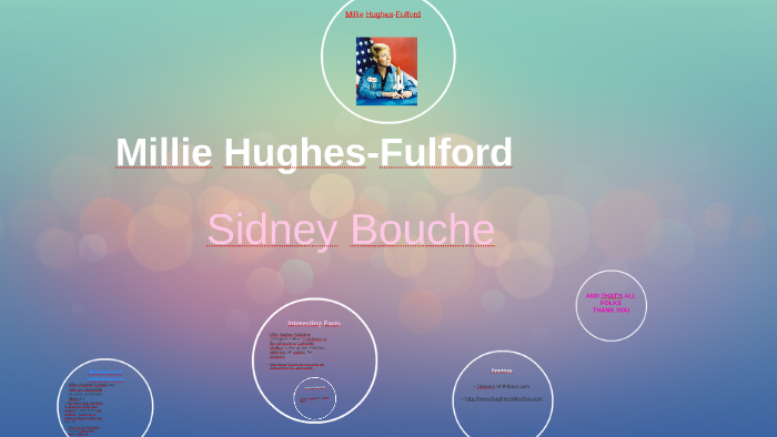 Millie Hughes Fulford by Sidney B