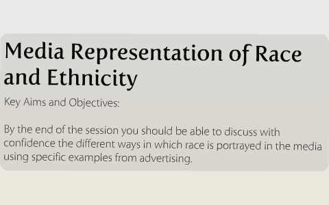 Representations of race image