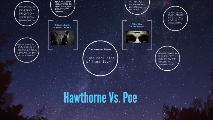 poe and hawthorne