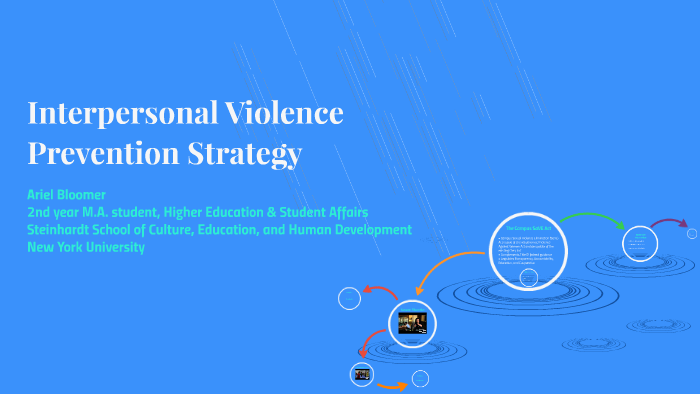 Interpersonal Violence Prevention Strategy by Ariel Bloomer on Prezi