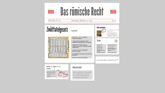 Das Romische Recht By Talin Esagholian On Prezi