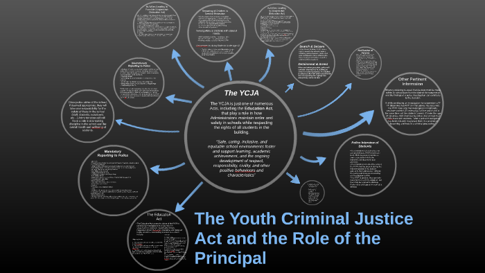 The Youth Criminal Justice Act and the Role of the Principal by Jodi O ...