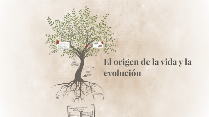 El orígen de la vida y la evolución by la evo on Prezi