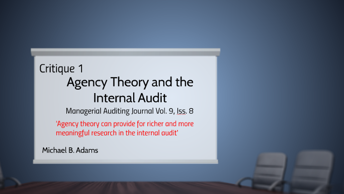 Agency Theory And The Internal Audit By Jacob Woodland On Prezi Next 1665