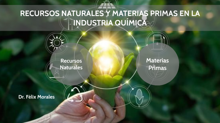 RECURSOS NATURALES Y MATERIAS PRIMAS EN LA INDUSTRIA QUÍMICA by Felix
