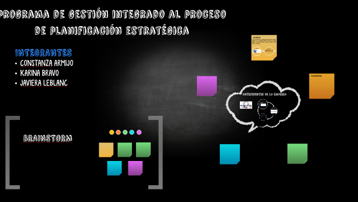 programa de gestión integrado al proceso de planificación es by Karina ...