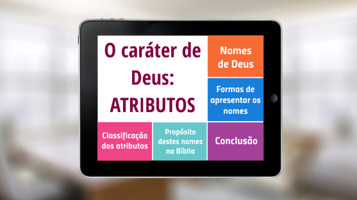 Nomes e atributos de Deus