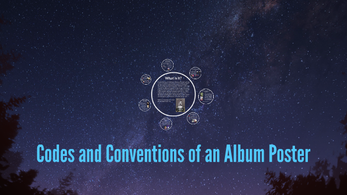 Codes and Conventions of an Album Poster by Rebecca Witty on Prezi Next