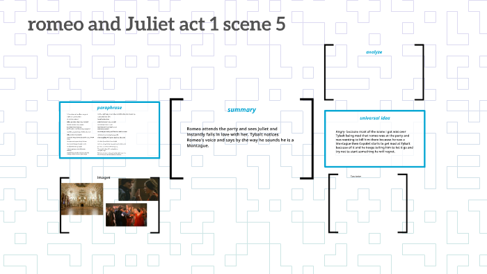 romeo and Juliet act 1 scene 5 by zach daniels on Prezi