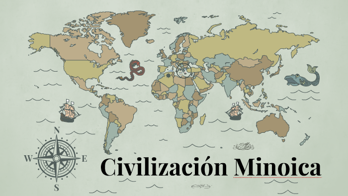 mapa civilizacion minoica