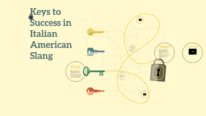 Keys To Success In Using Italian American Slang By 