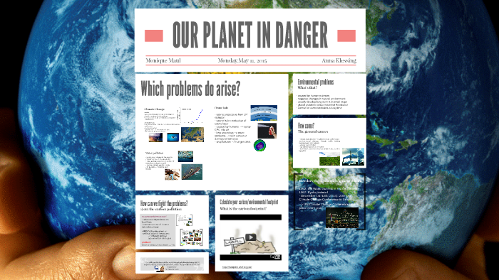 our planet is in danger essay