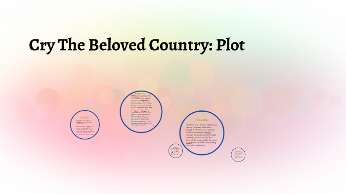 Cry The Beloved Country Plot By Jessie Mahoney On Prezi
