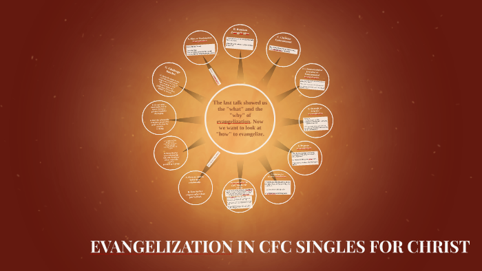 Evangelization Rally Cfc Program EVANGELIZATION IN CFC SINGLES FOR CHRIST by Clara Oblimar on Prezi