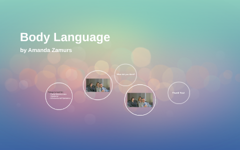 Body Language by Amanda Zamurs on Prezi