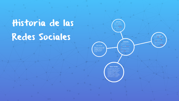 Historia de las Redes Sociales by Natalia Amin Montero on Prezi