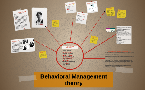 Behavioral Management Theory By Amrina Nayila On Prezi