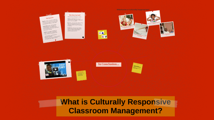 What Is Culturally Responsive Classroom Managment? By Samantha Massey 