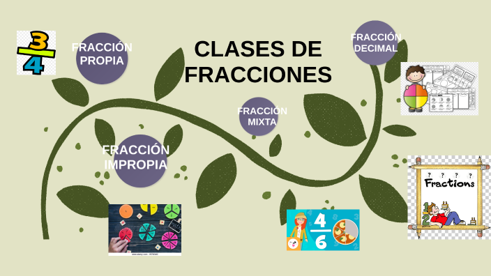 Clases De Fracciones By Ángela Reyes 1431
