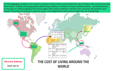 THE COST OF LIVING AROUND THE WORLD by Christina Robinson on Prezi