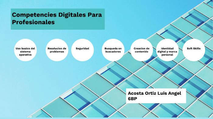 Competencias Digitales Para Profesionales By Luis Angel Acosta Ortiz On ...