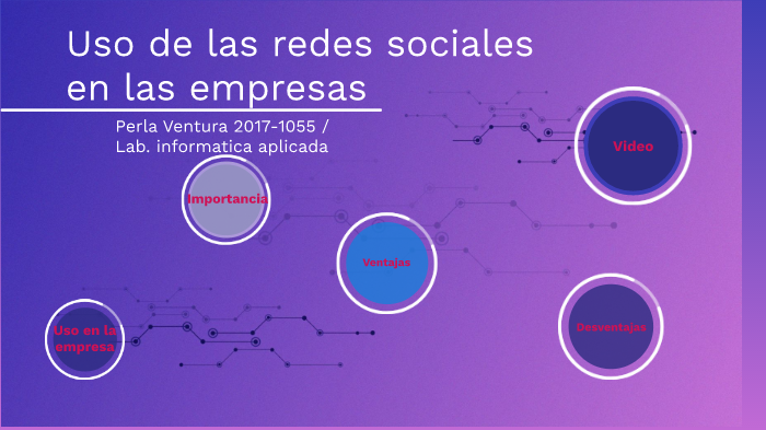 Uso de las redes sociales by Perla Ventura on Prezi