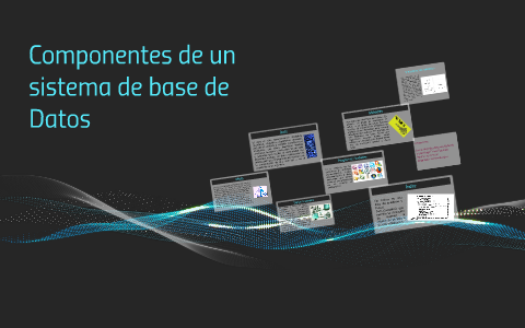 Componentes de un sistema de base de Datos by jesus reynoso on Prezi