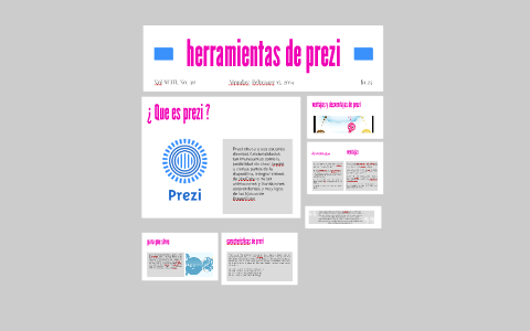 herramientas de prezi by on Prezi