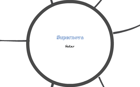 Supernova by Clara Andersen on Prezi