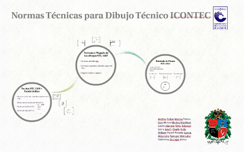 Normas Técnicas Para Dibujo Técnico ICONTEC By Alejandra Tamayo ...