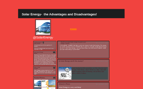 Solar Energy- Advantages And Disadvantages By J B On Prezi