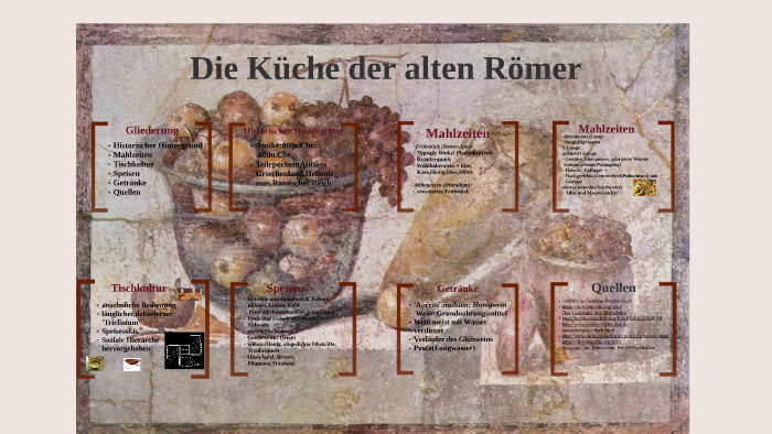 Die Küche der alten Römer by Helena Lorenz on Prezi