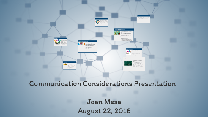 prezi presentation on communication