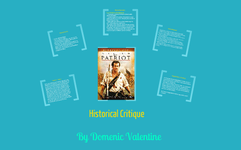 the patriot historical inaccuracies