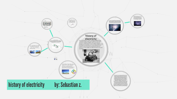 history of electricity by on Prezi