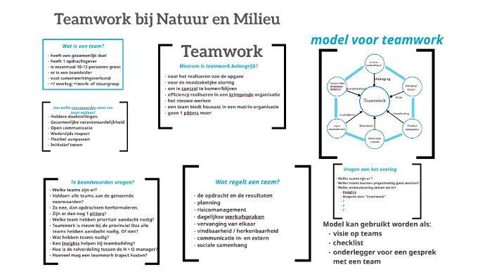 Teamwork by Marijanne van den Dries on Prezi