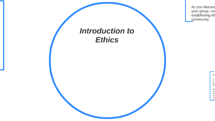 Introduction to Ethics by Mark Jenkins on Prezi
