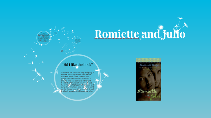romiette and julio book