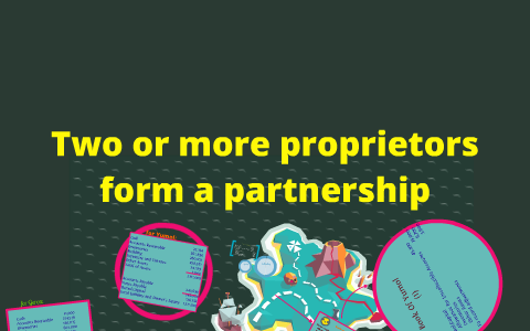 Two Or More Proprietorships Form A Partnership Jadi Mulit