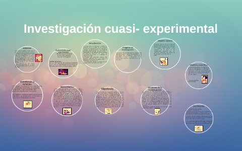 investigacion cuasi experimental prezi