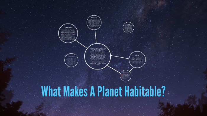 what makes a world habitable essay