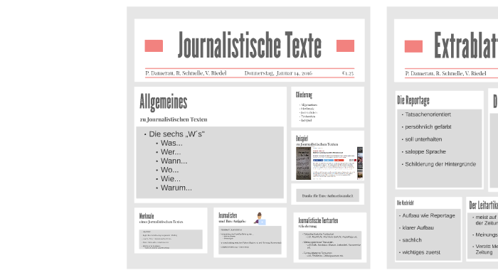 Journalistische Texte by Vincent Riedel on Prezi