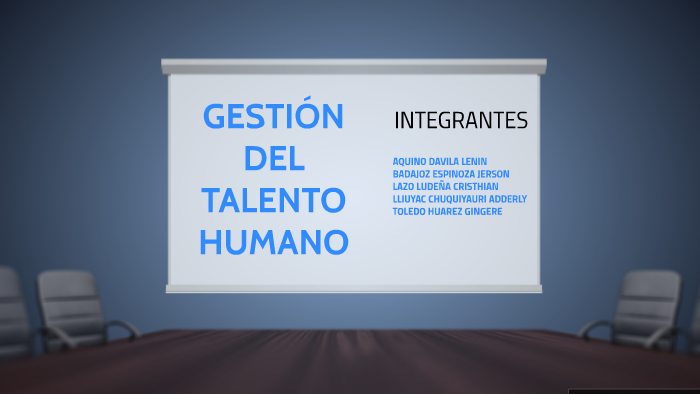 GESTION DEL TALENTO HUMANO by Michael Lazo Ludeña on Prezi
