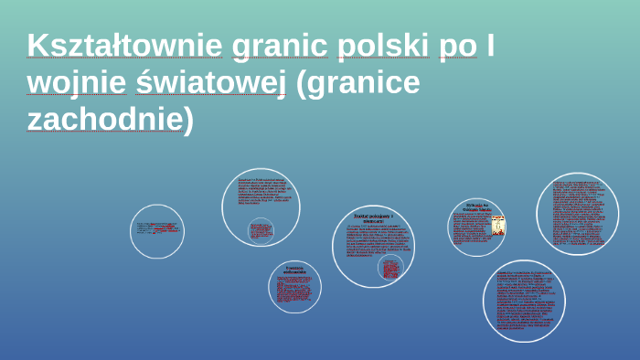 Kształtownie granic polski po I wojnie światowej (granice za by Piotrek