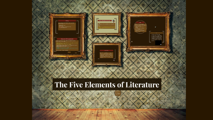 What Are The 5 Elements Of Literature