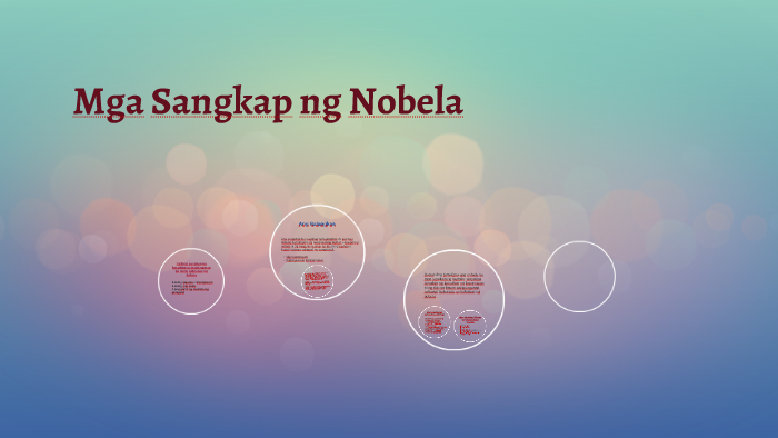 Sangkap Ng Nobela By April Rose Carolyn Lim On Prezi